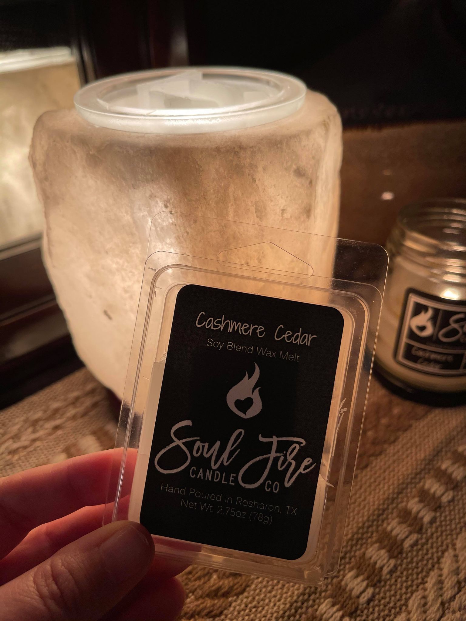 Cashmere Cedar Soy wax melts