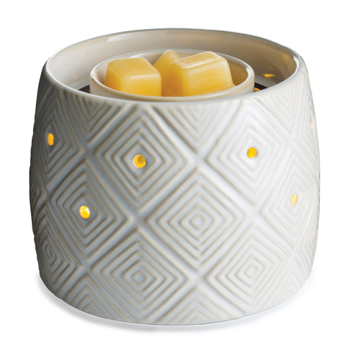 Geometric Illuminaire Fan Wax Melt Warmer